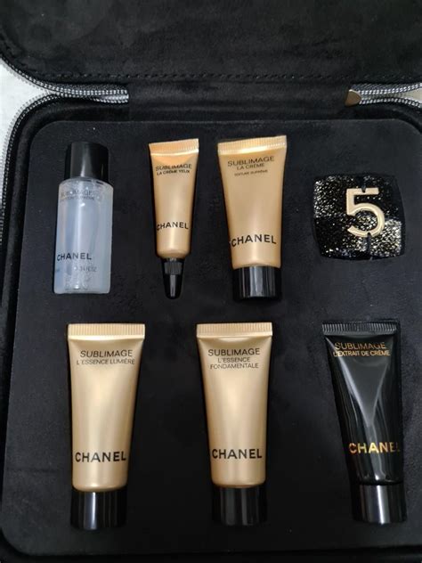 chanel sublimage gift set.